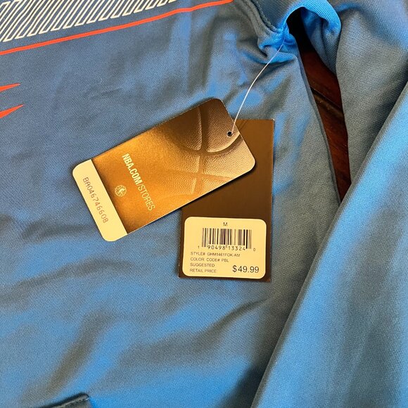 OKC Oklahoma City Thunder NBA Hoodie Adult Medium - Picture 3 of 9